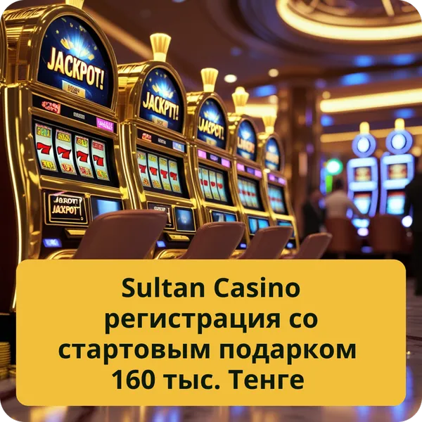 Sultan Casino регистрация со стартовым подарком 160 тыс. Тенге